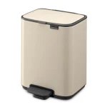 Brabantia Κάδος Απορριμμάτων Πλαστικός με Πεντάλ Μπεζ 4lt 237829 - Image 11