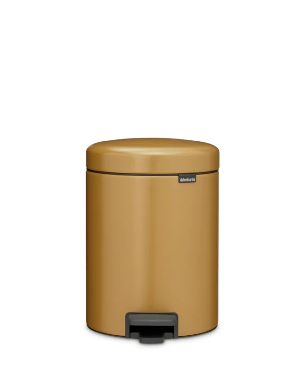 Brabantia Newicon Κάδος Απορριμμάτων Πλαστικός Χρυσός 5lt 255120