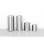 Brabantia Flame Guard Κάδος Απορριμμάτων από Ανοξείδωτο Ατσάλι Brilliant Steel 30lt 28 75 27 - Image 6