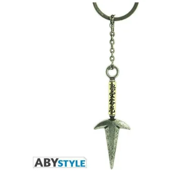 Abysse Μπρελόκ Naruto Shippuden - Hokage 4th Kunai Μεταλλικό Κίτρινο ABYKEY283