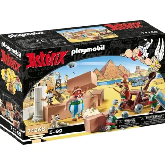 Playmobil Asterix Ο Νουμερομπίς και η Κατασκευή του Παλατιού για 5-99 ετών 71268