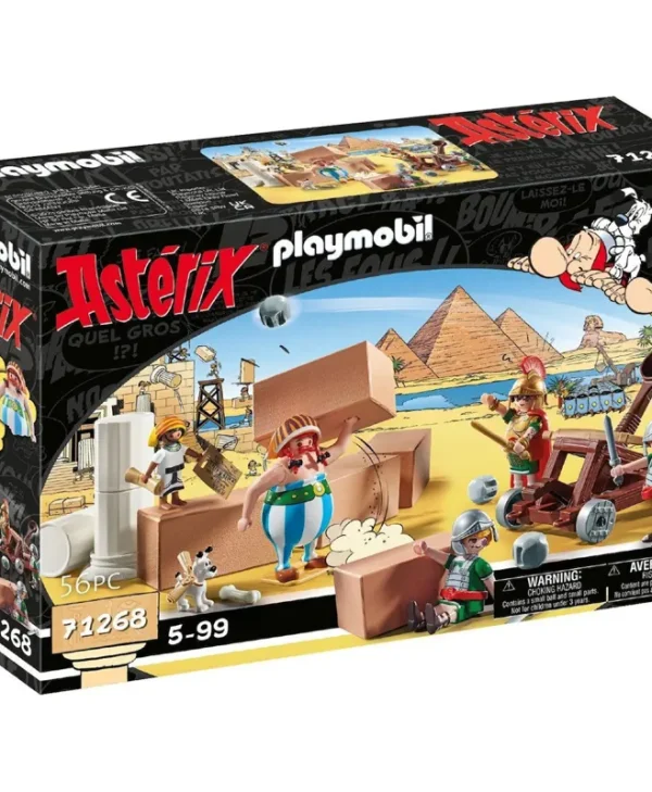 Playmobil Asterix Ο Νουμερομπίς και η Κατασκευή του Παλατιού για 5-99 ετών 71268