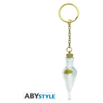 Abysse Μπρελόκ 3D Felix Felicis Πλαστικό Λευκό ABYKEY372