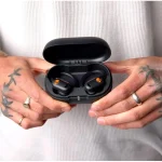 Skullcandy Push ANC Active In-ear Bluetooth Handsfree Ακουστικά με Αντοχή στον Ιδρώτα και Θήκη Φόρτισης Μαύρα S2PAW-S749 - Image 5