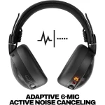 Skullcandy AVIATOR 900 Ασύρματα / Ενσύρματα Over Ear Ακουστικά με 60 ώρες Λειτουργίας και Quick Charge Μαύρα S6AVW-T740 - Image 2