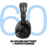Skullcandy AVIATOR 900 Ασύρματα / Ενσύρματα Over Ear Ακουστικά με 60 ώρες Λειτουργίας και Quick Charge Μαύρα S6AVW-T740 - Image 3