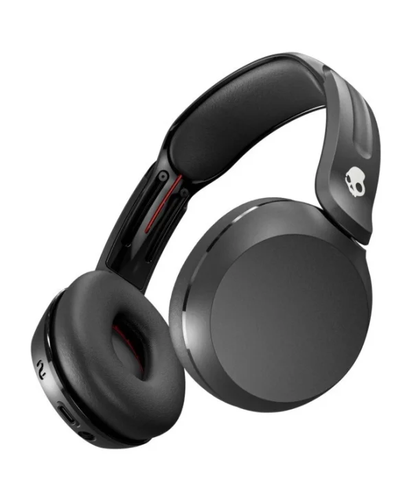 Skullcandy Icon 180 Ασύρματα / Ενσύρματα On Ear Ακουστικά με 50 ώρες Λειτουργίας και Quick Charge Μαύρα S5IEW-T740