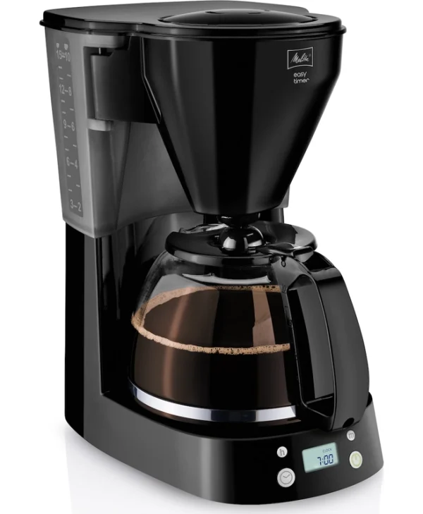 Melitta Easy Timer Προγραμματιζόμενη Καφετιέρα Φίλτρου 1050W Black 1010-14