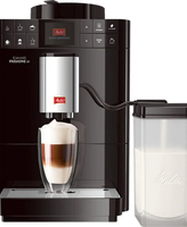 Melitta Caffeo Passione OT F53/1-102 Αυτόματη Μηχανή Espresso 1450W Πίεσης 15bar για Cappuccino με Μύλο Άλεσης Μαύρη