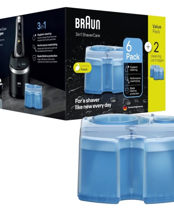 Braun Αξεσουάρ Καθαρισμού 8τμχ 241595 CCR6+2