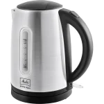 Melitta Prime Aqua Βραστήρας 1.7lt 2200W Ασημί MELITTA PRIME AQUA EU