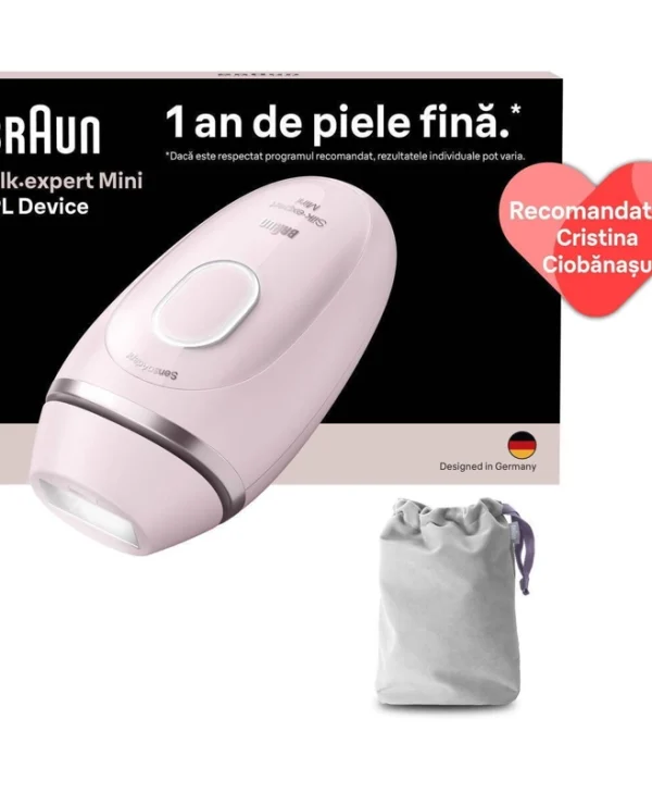 Braun Silk·expert Mini Αποτριχωτική Μηχανή Epilator για Πρόσωπο & Σώμα PL1111