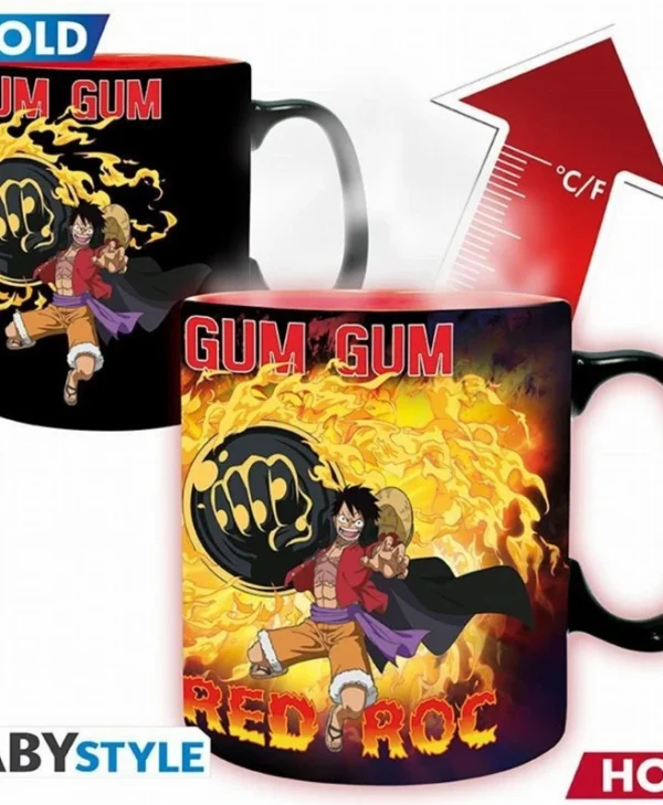 Abysse One Piece Luffy Vs Heat Change Κούπα Κεραμική 460ml 3665361134077 ABYMUGA411