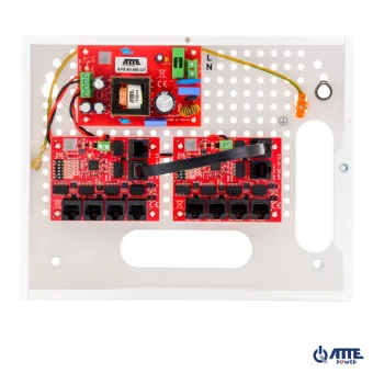 Kit 9 Ip Switch Poe Cameras 9p+1up Atte Ip-9-11-e 21312