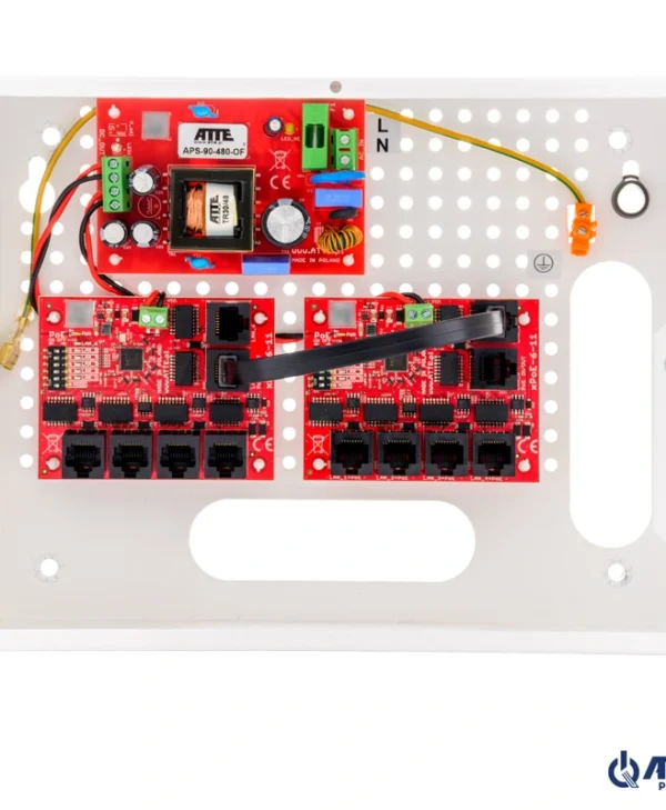 Kit 9 Ip Switch Poe Cameras 9p+1up Atte Ip-9-11-e 21312