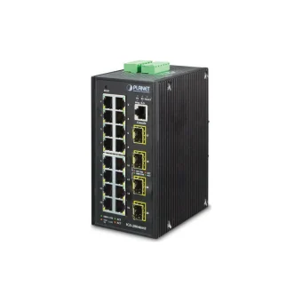 Planet IGS-20040MT v1 Managed L2 Switch με 16 Θύρες Gigabit (1Gbps) Ethernet και 4 SFP Θύρες
