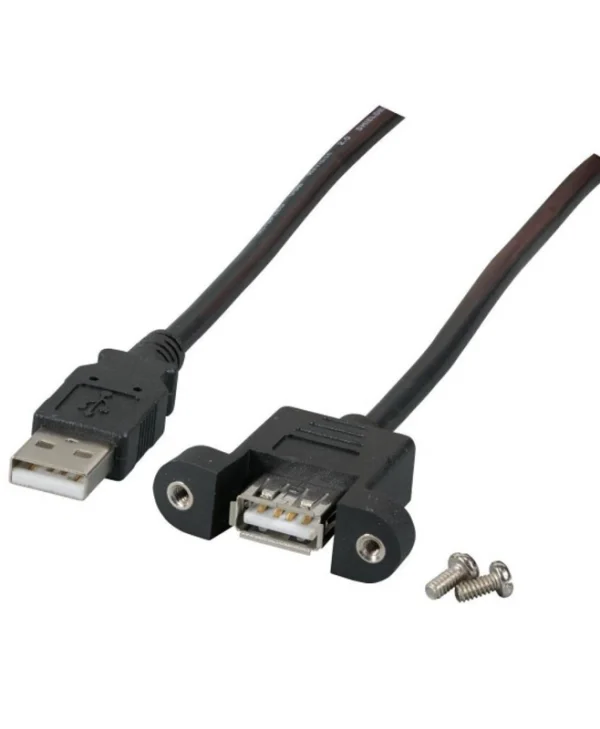 EFB USB 2.0 Cable USB-A male - USB-A female Μαύρο 3m K5291SW.3V2