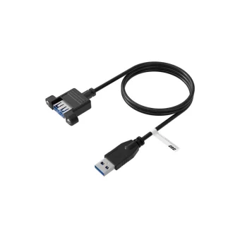 EFB USB 3.0 Cable USB-A male - Μαύρο 0.5m K5265SW.0,5V2