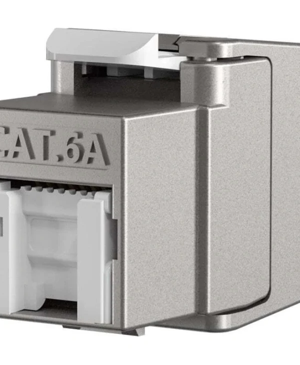 Efb Keystone Module Cat6a Stp Shortbody Metal Port Cover E-20093
