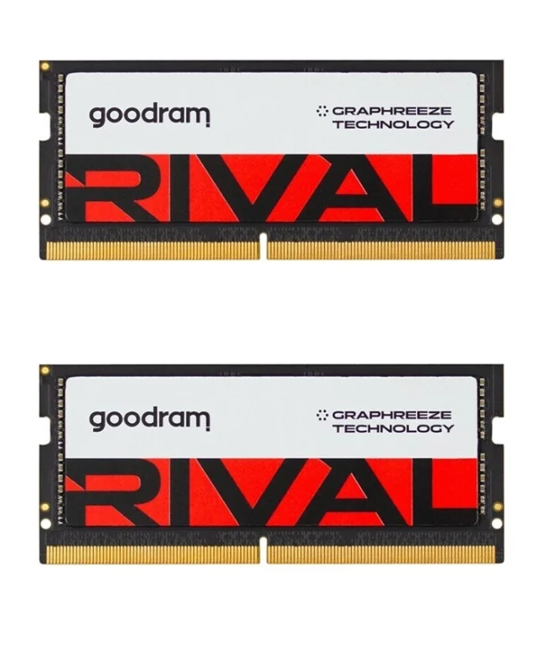 GoodRAM Rival DDR5 με Module 1x16GB και Ταχύτητα 5600 για Laptop GGEES5-56L40S/32GDC