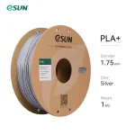 Esun PLA+ 3D Printer Filament 1.75mm Ασημί 1kg 1τμχ (Spool) PLA+P175S1 - Image 3