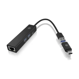 Icy Box Hub 3 Θυρών USB 3.2 με σύνδεση USB-A / USB-C 61008