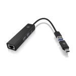Icy Box Hub 3 Θυρών USB 3.2 με σύνδεση USB-A / USB-C 61008 - Image 2