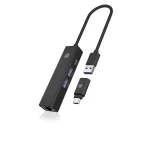 Icy Box Hub 3 Θυρών USB 3.2 με σύνδεση USB-A / USB-C 61008 - Image 3