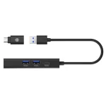 Icy Box Hub 3 Θυρών USB 3.2 με σύνδεση USB-A / USB-C 61008 - Image 4