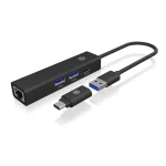 Icy Box Hub 3 Θυρών USB 3.2 με σύνδεση USB-A / USB-C 61008 - Image 8