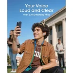 Soundcore by Anker R60i In-ear Bluetooth Handsfree Ακουστικά με Αντοχή στον Ιδρώτα και Θήκη Φόρτισης Γαλάζιο D1202G31 - Image 5