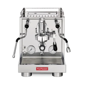 La Pavoni Μηχανή Espresso 1400W Πίεσης 20bar Ασημί LPSCVS01EU
