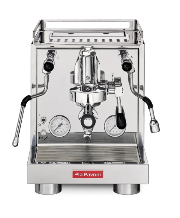 La Pavoni Μηχανή Espresso 1400W Πίεσης 20bar Ασημί LPSCVS01EU