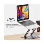 Unitek Cooling Pad για Laptop έως 17.3" Ασημί OT1098AGY01 - Image 5