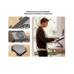 Unitek Cooling Pad για Laptop έως 17.3" Ασημί OT1098AGY01 - Image 8