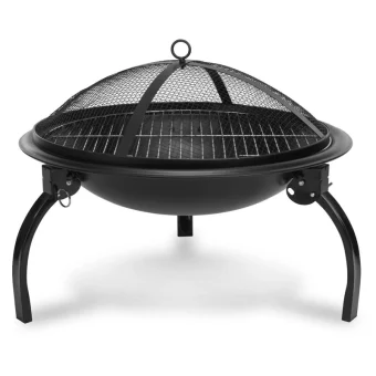 Fieldmann FZG 1020 Φορητή Ψησταριά Κάρβουνου με Καπάκι 54.5x54.5εκ. 41010420