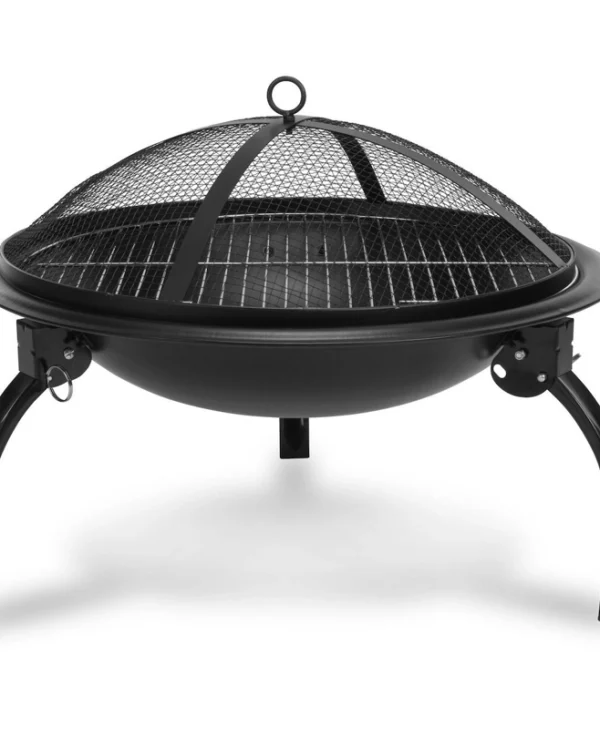 Fieldmann FZG 1020 Φορητή Ψησταριά Κάρβουνου με Καπάκι 54.5x54.5εκ. 41010420