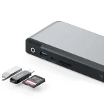 Alogic MX3 USB-C Docking Station με DisplayPort 4K PD Ethernet και σύνδεση 3 Οθονών Γκρι 314112 - Image 3