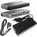 Alogic MX3 USB-C Docking Station με DisplayPort 4K PD Ethernet και σύνδεση 3 Οθονών Γκρι 314112 - Image 7
