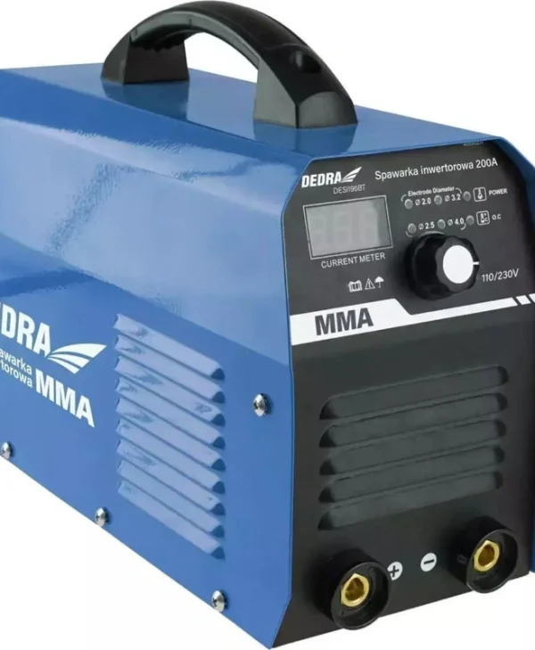 Dedra Ηλεκτροκόλληση Inverter MMA με Μέγιστο Ρεύμα Συγκόλλησης 200A DESI196BT