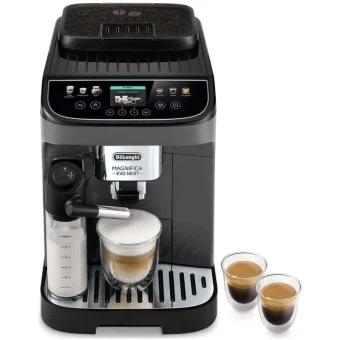 De'Longhi Magnifica Evo Next Αυτόματη Μηχανή Espresso 1450W Πίεσης 15bar για Cappuccino Μαύρη ECAM310.60.GB