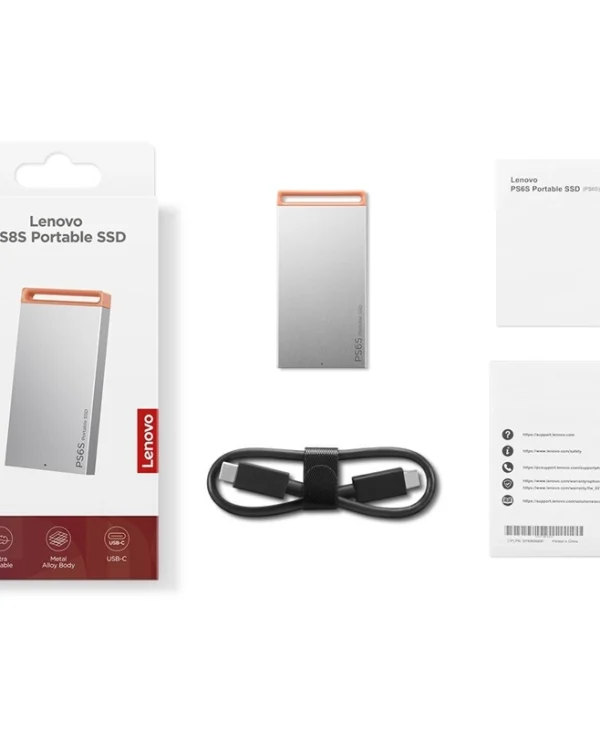 Lenovo 4XB1T88410 USB-C Εξωτερικός SSD 1TB 2.5" Γκρι