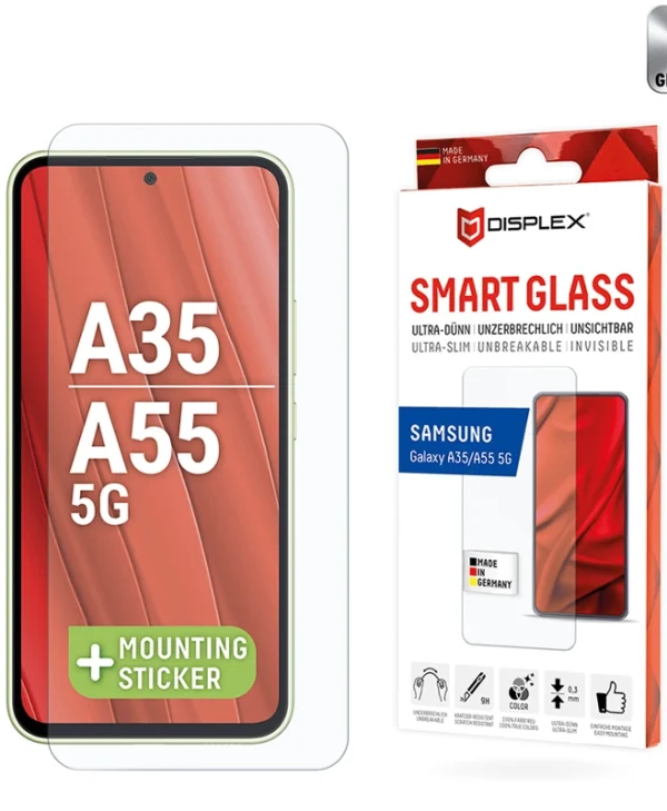 Displex Smart Glass Tempered Glass (Galaxy A35) 01943