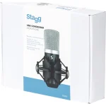 Stagg SUM-40-USB Πυκνωτικό Μικρόφωνο Shock Mounted για Φωνητικά SUM40 - Image 4