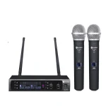 Prodipe UHF M850 DSP Duo Ασύρματο Δυναμικό Μικρόφωνο Χειρός για Φωνητικά M850DUO - Image 2