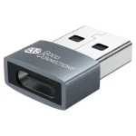 Good Connections Μετατροπέας USB-A male σε USB-C female Γκρι 1τμχ USB-AD203-3 - Image 2