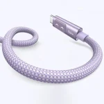 Ugreen LED USB 2.0 Cable USB-C male - USB-C 100W PD Μαύρο 2m 35512 - Image 12