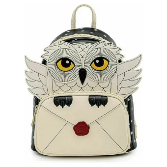 Loungefly Hedwig Howler Mini Backpack Παιδική Τσάντα Πλάτης Λευκή 26.6x22.8εκ. Loungefly Harry Potter Hedwig HPBK0129