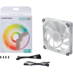 Phanteks PH-F140M25 Case Fan (1800rpm / 104.62cfm) με RGB Φωτισμό και Σύνδεση 4-Pin PWM Λευκό PH-F140M25_DRGB_PWM_WT01 - Image 9