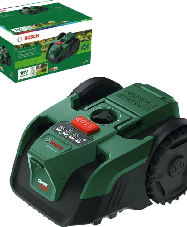 Bosch Ρομποτική Μηχανή Γκαζόν Solo 18V 06008E1001